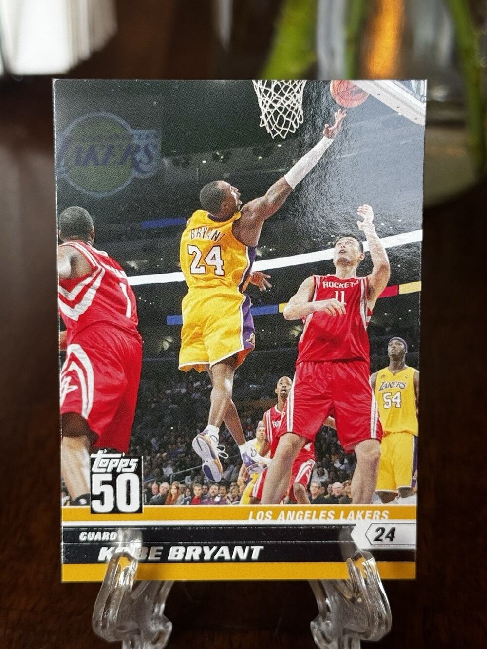 Kobe Bryant 2008-09 Topps Basketball “Topps 50” LOS ANGELES LAKERS
